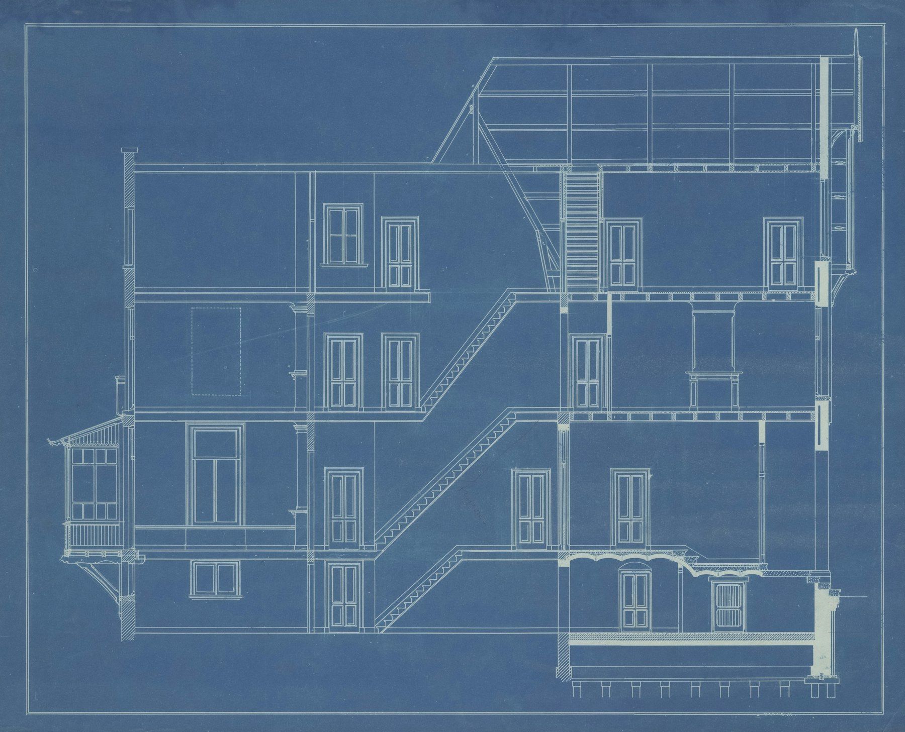 A blueprint, drawn to be kept