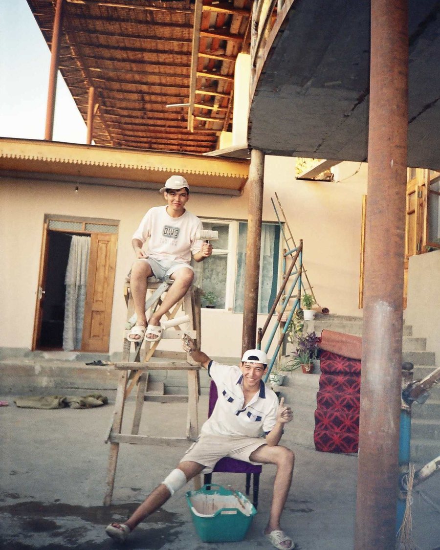On site, before there was an office