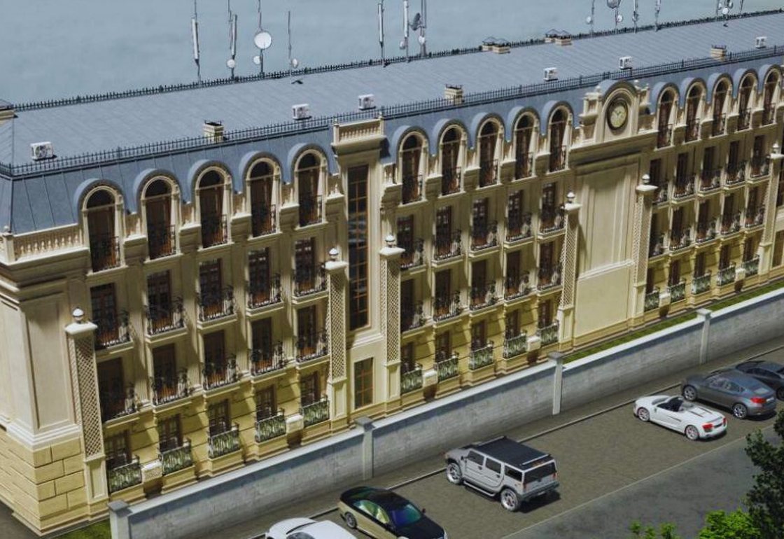 French House — رندر الفناء