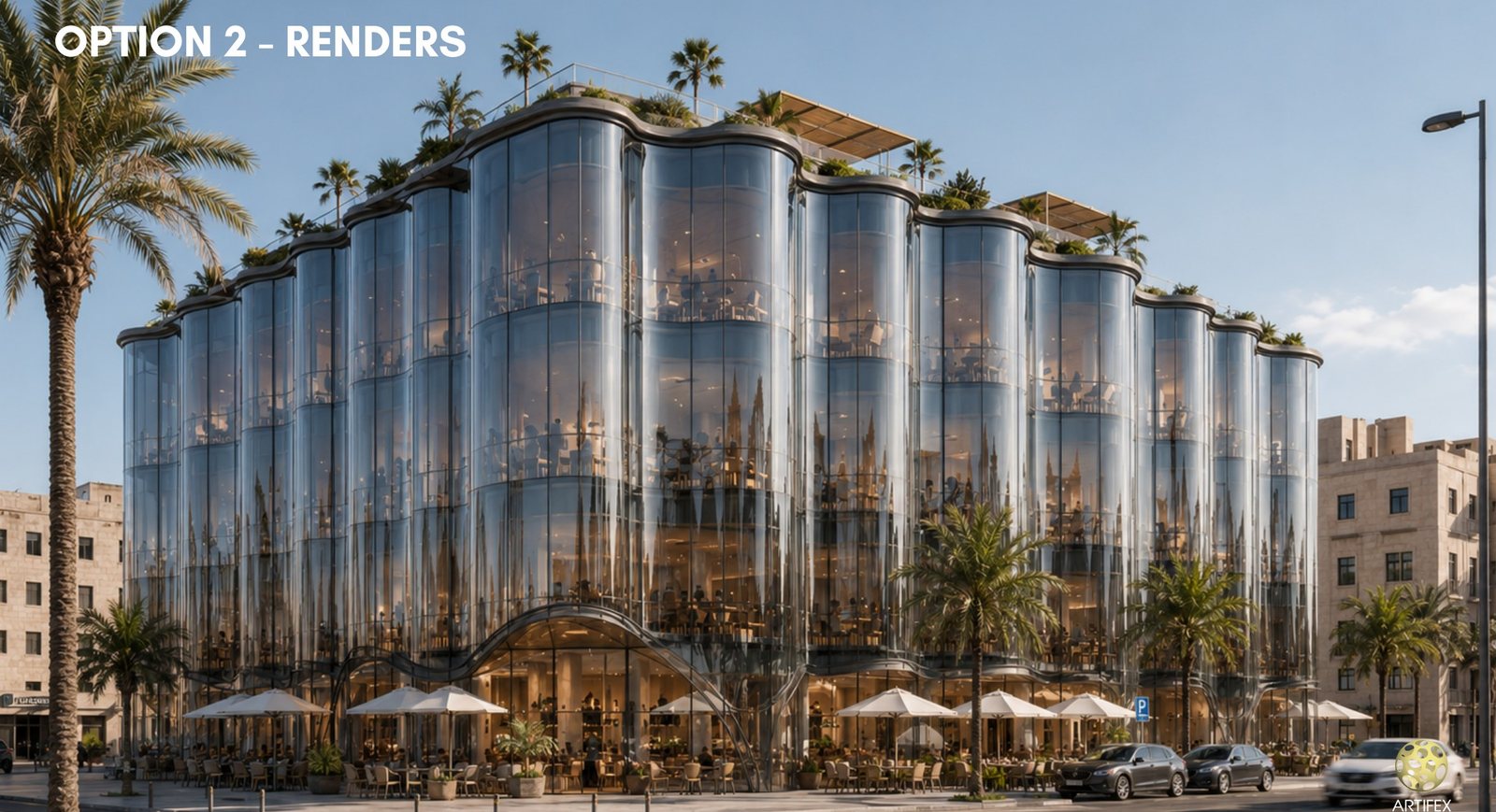 Al Hijrah Commercial Centre — design option 2