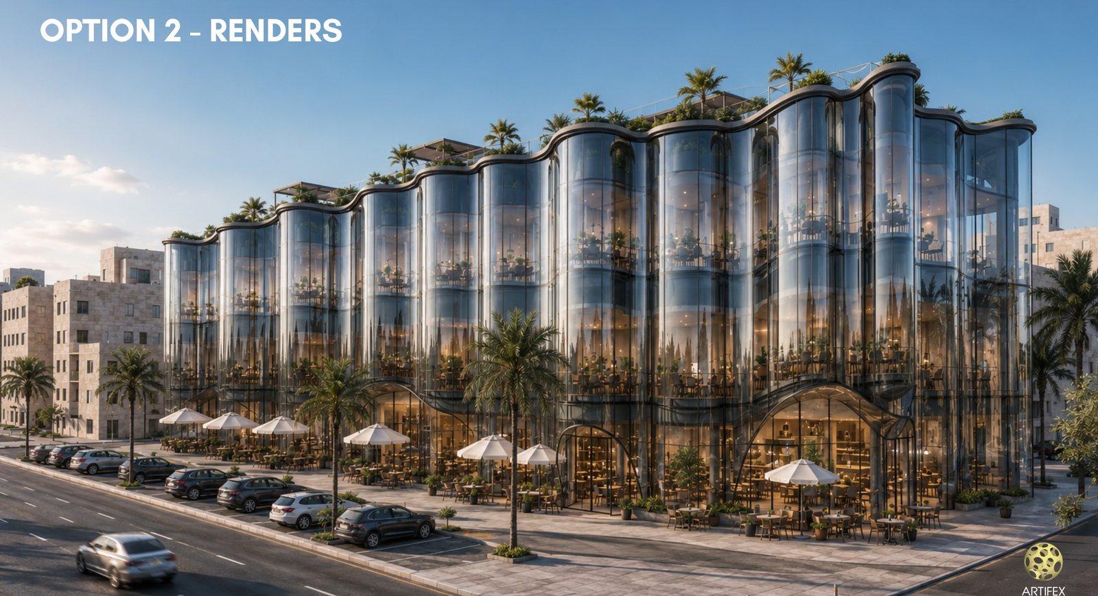 Al Hijrah Commercial Centre — design option 3