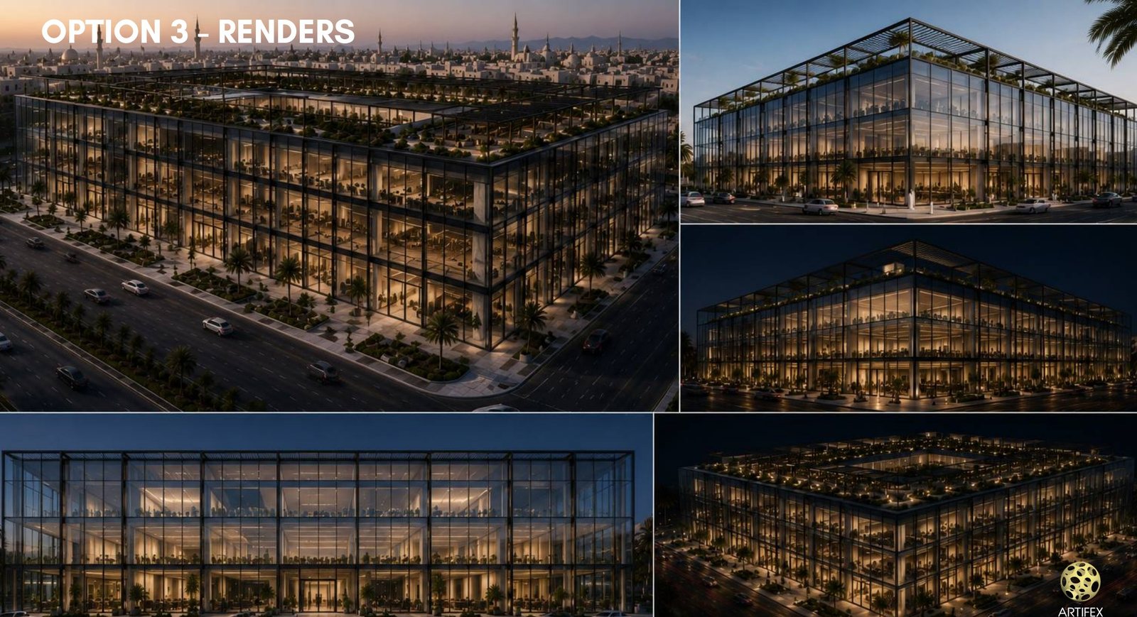 Al Hijrah Commercial Centre — design option 7