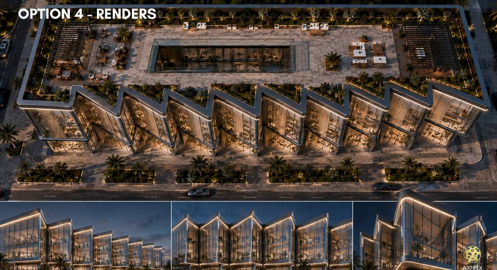 Al Hijrah Commercial Centre — design option 8
