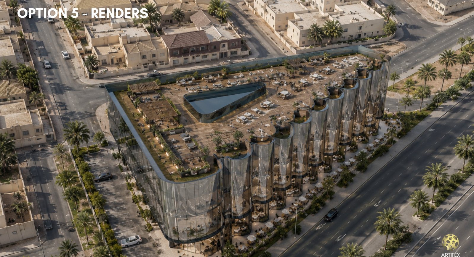 Al Hijrah Commercial Centre — design option 10