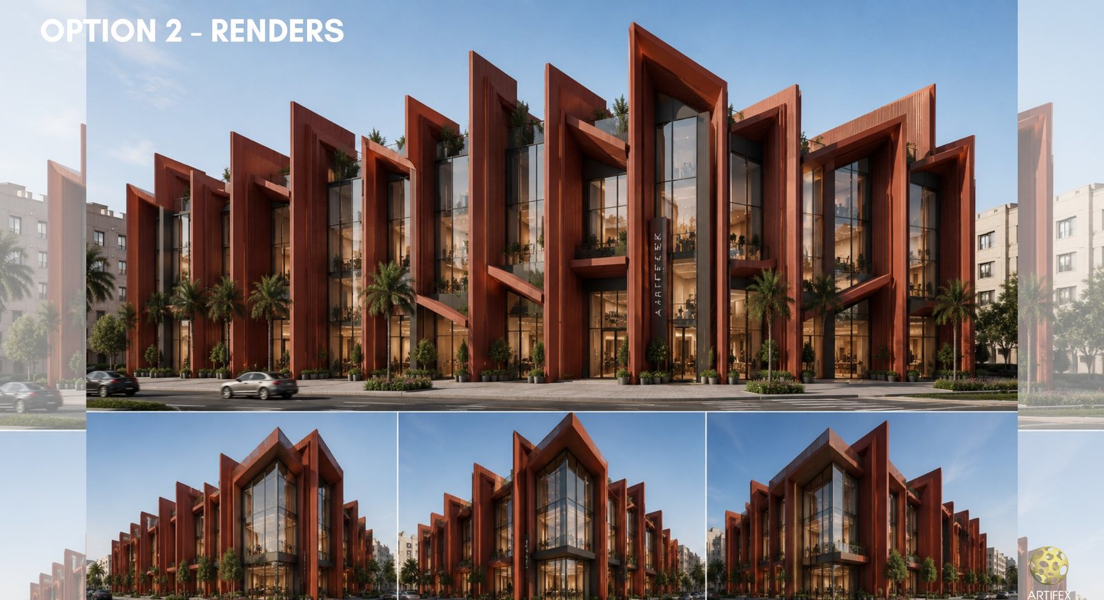 Al Hijrah Commercial Centre — design option 16
