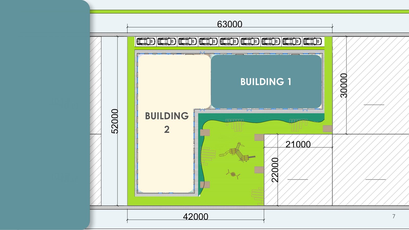 2 800 m² Residential Complex — project record sheet 3