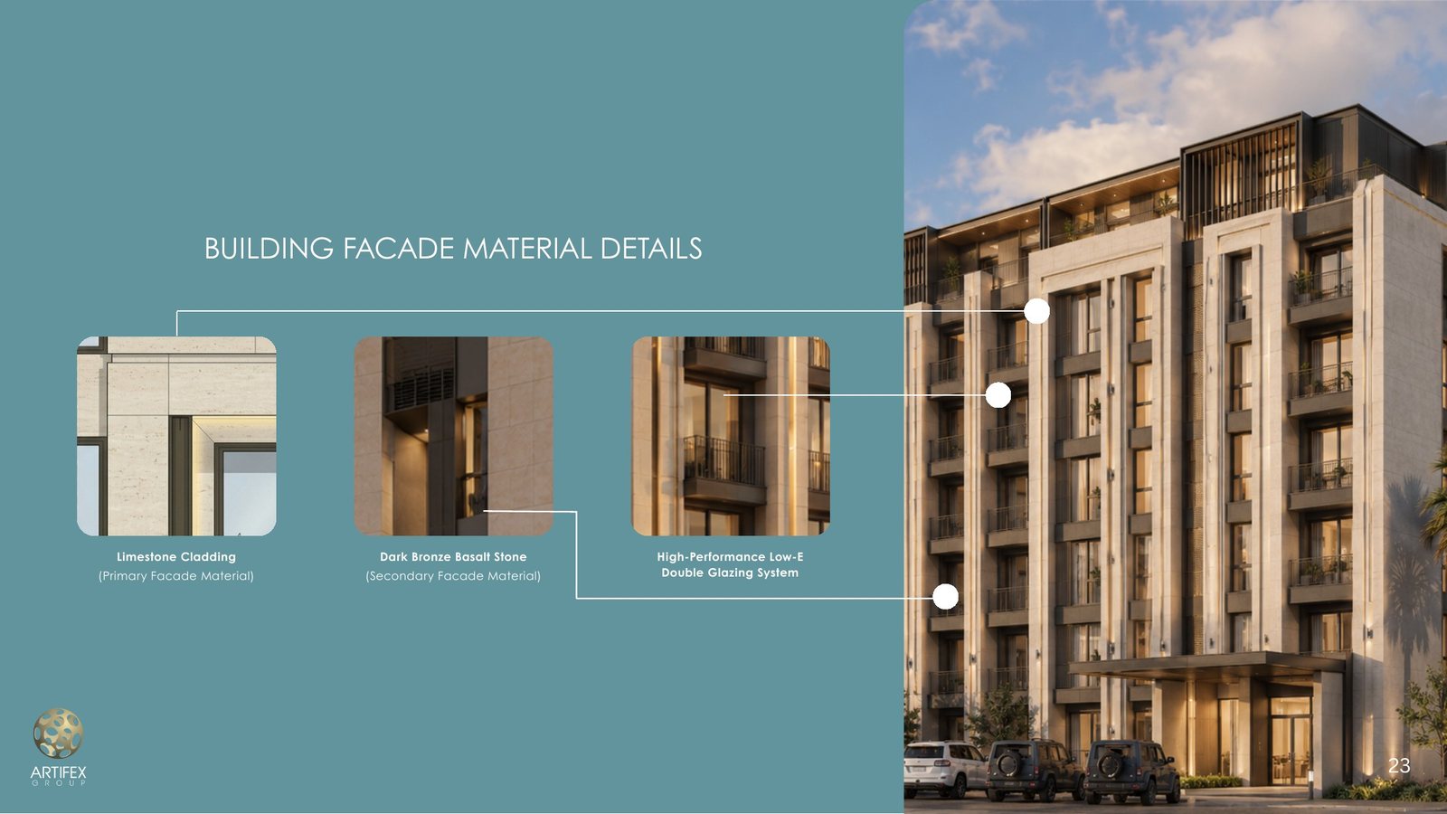 2 800 m² Residential Complex — project record sheet 15