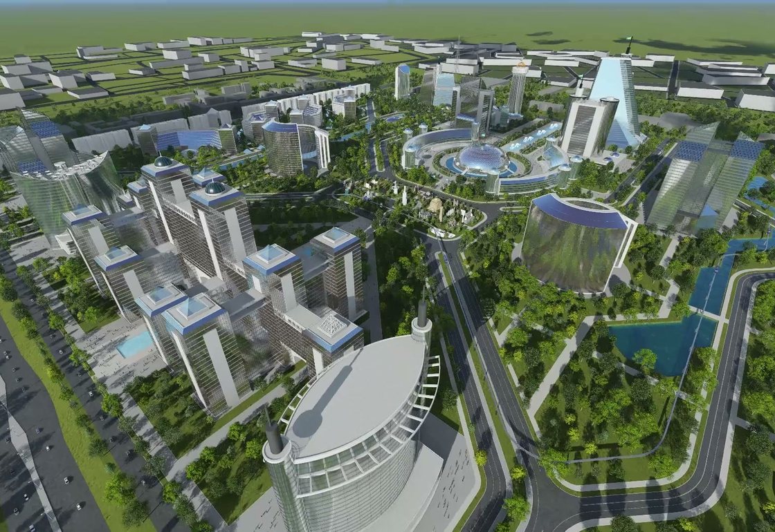 Tashkent City centre concept