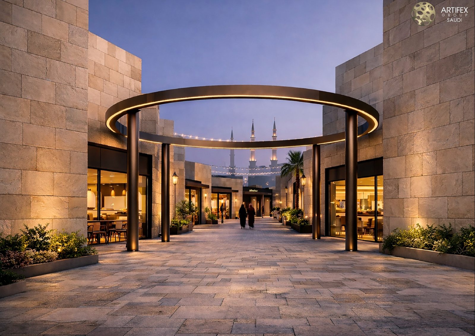 Al Hijrah Walkway — design view 10