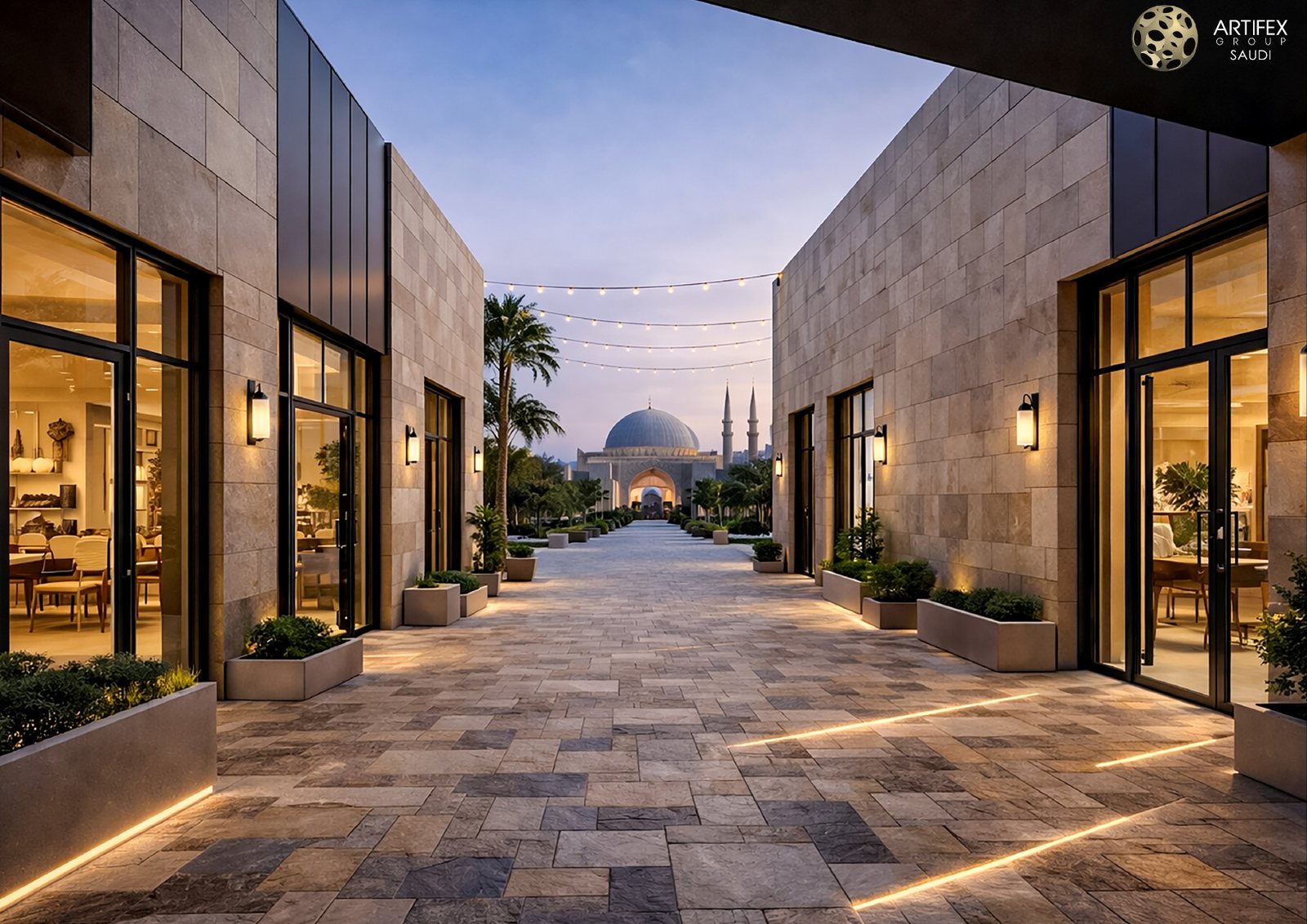 Al Hijrah Walkway — design view 12