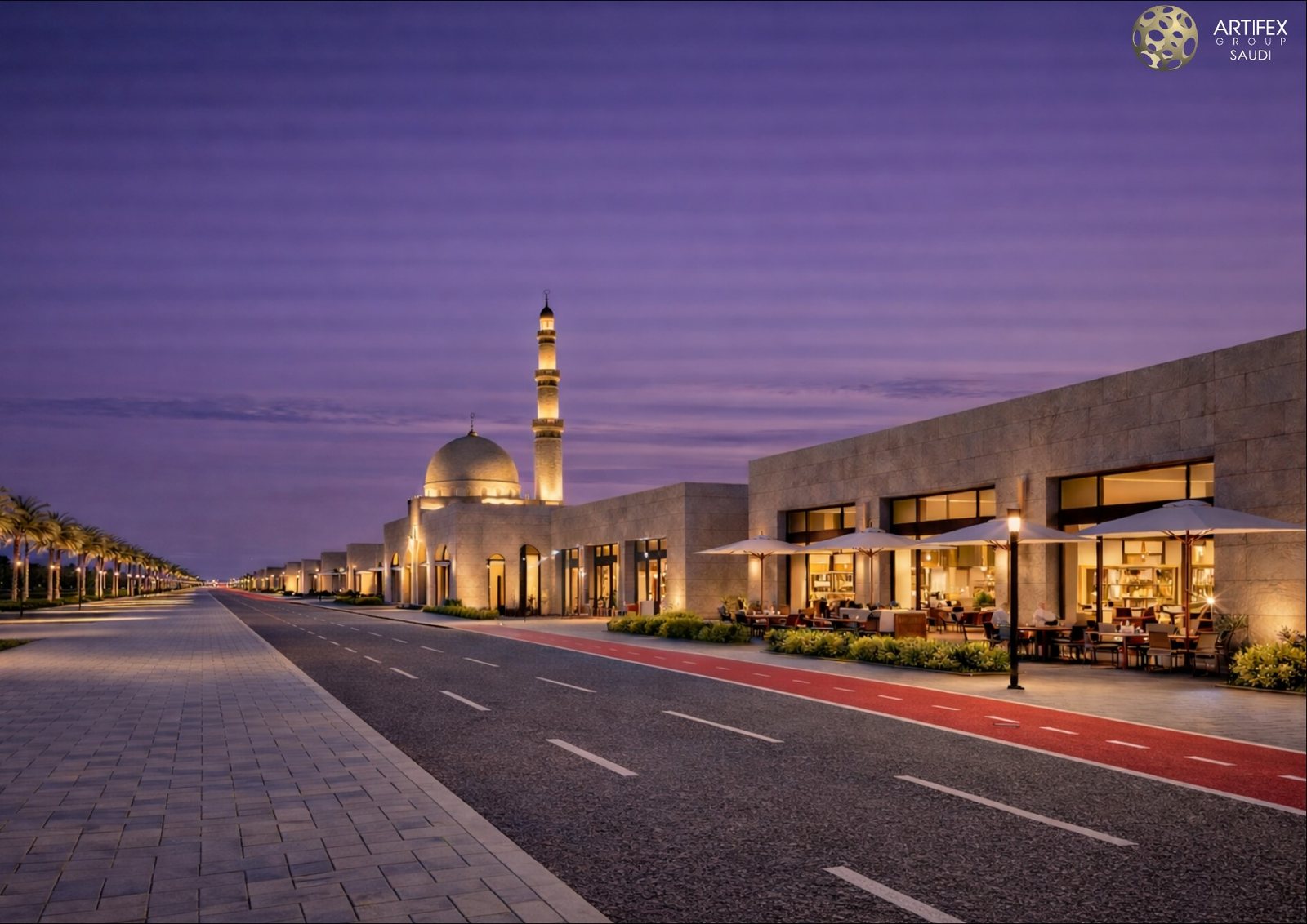 Al Hijrah Walkway — design view 14