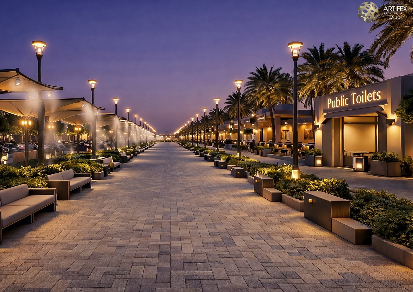 Al Hijrah Walkway — design view 16