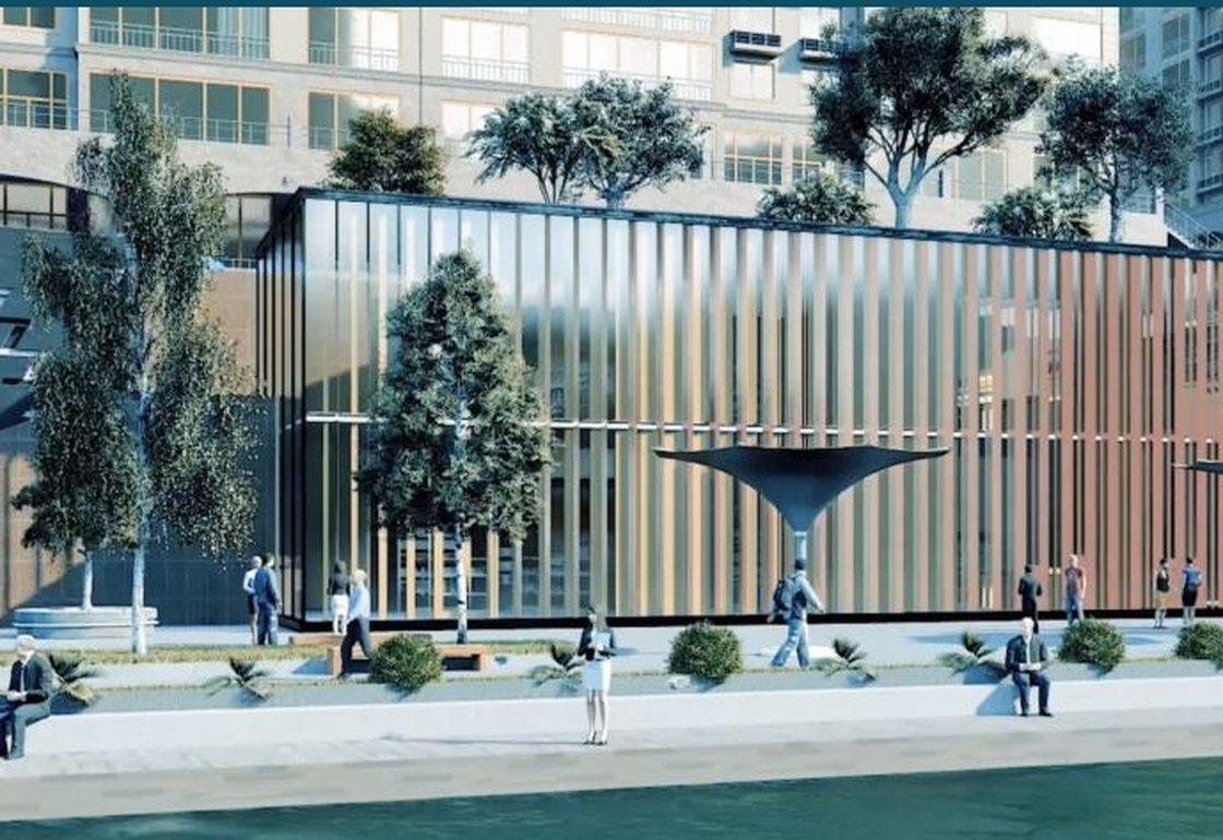 Luxury Waterfront Street