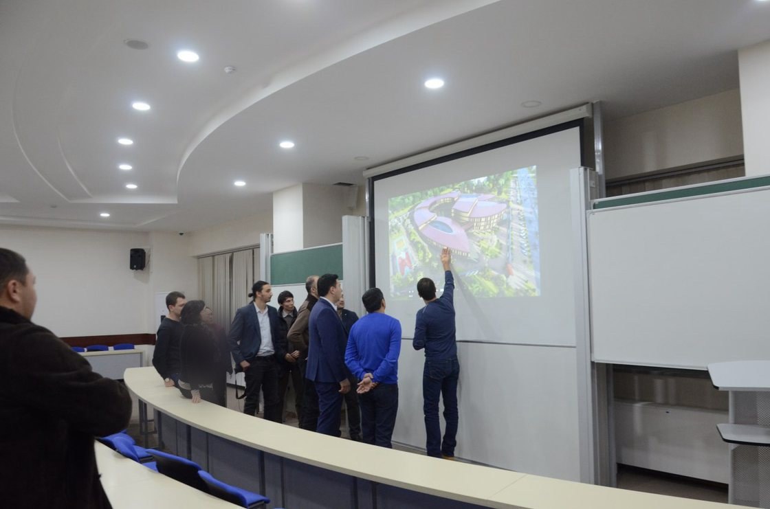 A review in the lecture hall